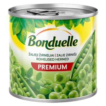 Kons.zaļie zirnīši BONDUELLE 400g