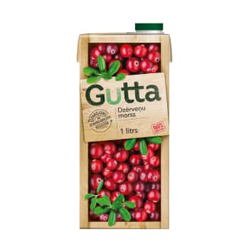 Morss GUTTA dzērveņu 1L