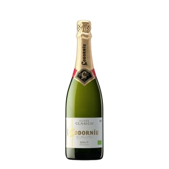 Dzirkstošais vīns CODORNIU Brut Cava BIO 11,5% 0,75L