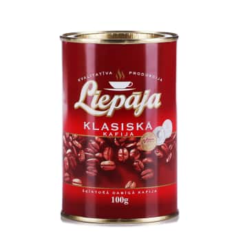 Šķīstošā kafija LIEPĀJA klasiskā 100g