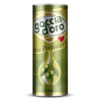 Olīvu izspaidu eļļa GOCCIA D`ORO 1L met.