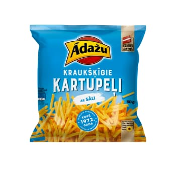 Čipsi ĀDAŽU kraukšķīgie kartupeļi 50g