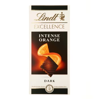Šokolāde LINDT tumšā ar apelsīniem 100g