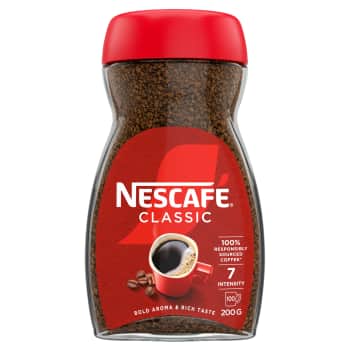 Šķīstošā kafija NESCAFE CLASSIC 200g