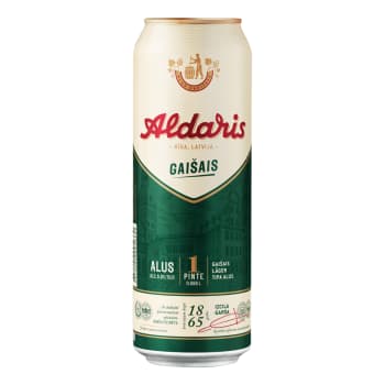 Alus ALDARIS GAIŠAIS 5% 568ml skār. D
