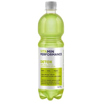 Negāzēts dzēriens VITAMIN PERFORMANCE DETOX 0,75L D