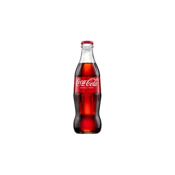 Gāzēts dzēriens COCA-COLA 0,33L stikls D