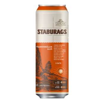 Alus STABURAGS tradic. 5% 0,568L sk.D