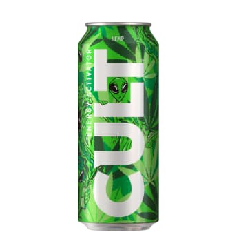 Enerģijas dzēriens CULT HEMP 0,5L D