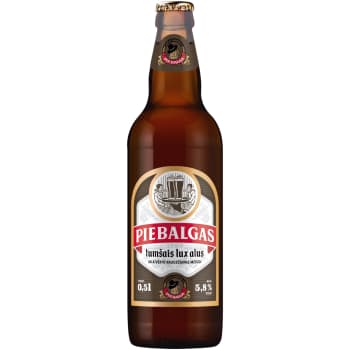 Alus PIEBALGAS LUX 5,8% 0,5L D