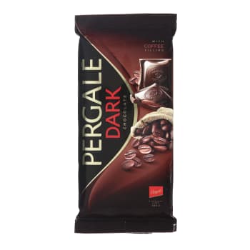 Tumšā šok. PERGALE ar kafijas pild. 100g
