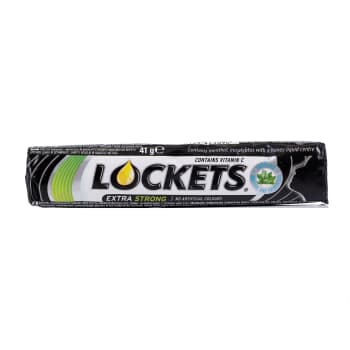 Pastilas LOCKETS EXTRA STRONG 41g