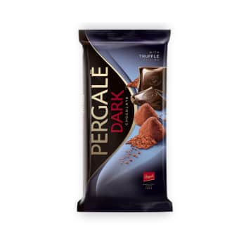 Tumšā šokolāde PERGALE ar trif.pild.100g