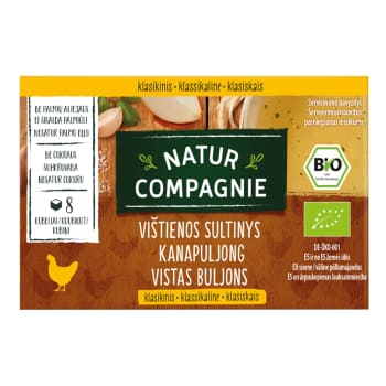 BIO dzidrais vistas buljons NATCOMP 88g