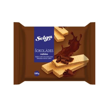 Vafeles SELGA ar šokolādes garšu 180g