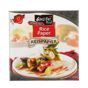 Rīsu papīrs EXOTIC FOOD 100g