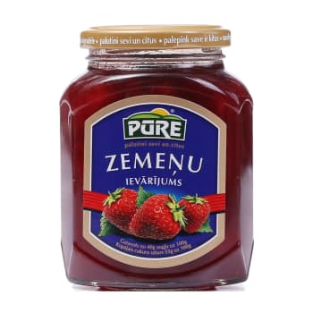 BIO zemeņu ievārījums PŪRE 400g