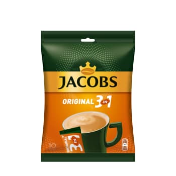 Šķ. kafijas dzēr. JACOBS 3IN1 10x15,2g
