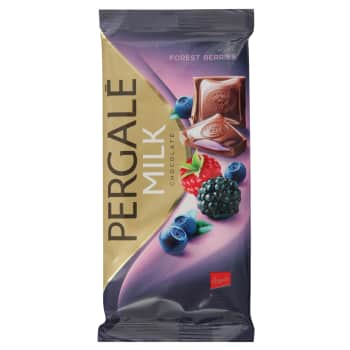 Piena šok.PERGALE ar meža ogu pild.100g