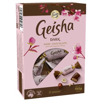 Konf.kārba GEISHA DARK 150g
