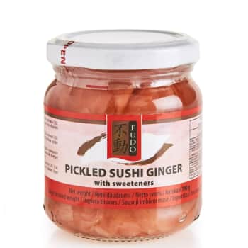 Suši ingvers FUDO ar saldinātājiem 190g
