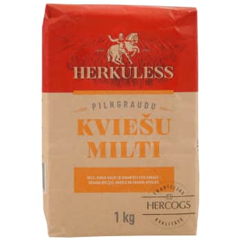 Pilngraudu kviešu milti HERKULESS 1kg