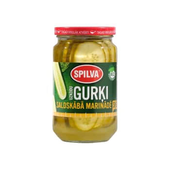Gurķi uzkodām SPILVA saldsk. marin. 460g