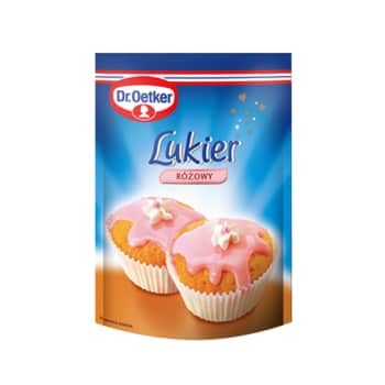Pārtikas glazūra rozā DR.OETKER 100g
