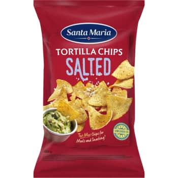 Čipsi tortiļu ar sāli SANTA MARIA 185g