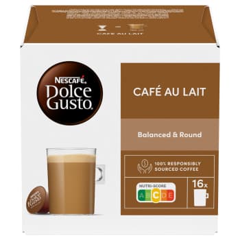 Kaf.kaps.DOLCE GUSTO Cafe Au Lait 16x10g