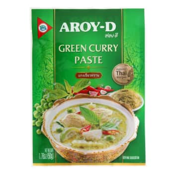 Karija pasta AROY-D zaļā 50g