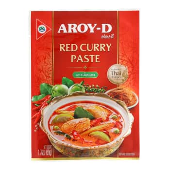 Karija pasta AROY-D sarkanā 50g