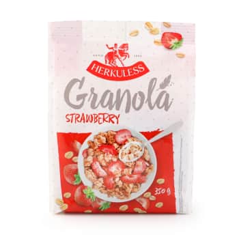 Musli HERKULESS ar zemenēm 350g