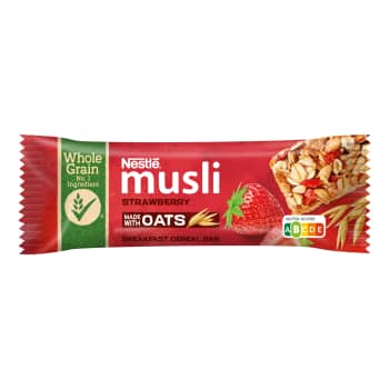 Musli batoniņš NESTLE zemeņu 35g