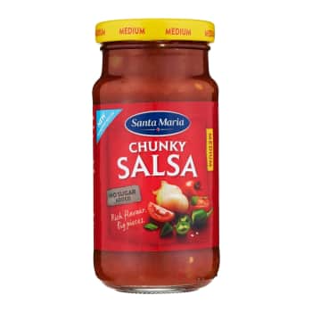 Sarkano tomātu salsa SANTA MARIA 230g