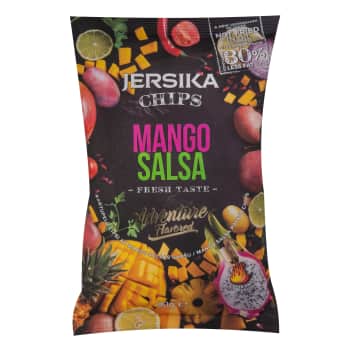 Čipsi JERSIKA ar mango salsu 90g