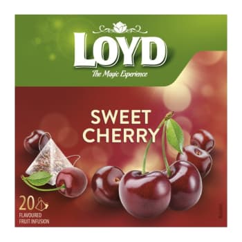 Augļu tēja LOYD ar ķiršu garšu 20x2g