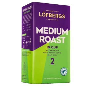 Malta kafija LÖFBERGS MEDIUM IN CUP 500g