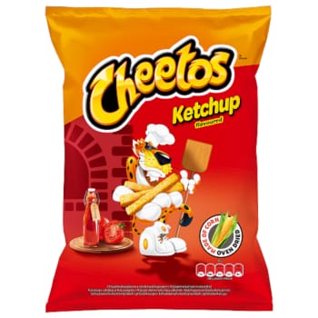 Kukur.uzk.CHEETOS ar kečupa garšu 165g