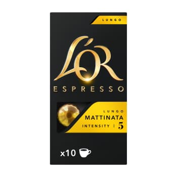 Kafijas kapsulas L'OR Mattinata 10x5,2g
