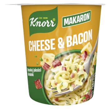 Ā/p nūdeles KNORR ar sieru un šķiņķi 71g