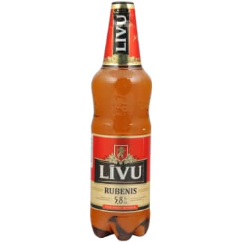Alus LĪVU Rubenis 5,8% 1L PET D
