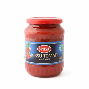 Ķiršu tomāti SPILVA savā sulā 680g