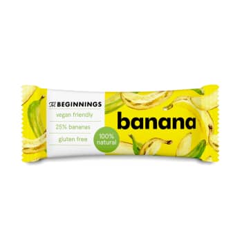 Banānu batoniņš THE BEGINNINGS 40g 