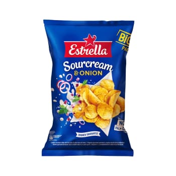 Čipsi ESTRELLA sk.krējums un sīpoli 180g