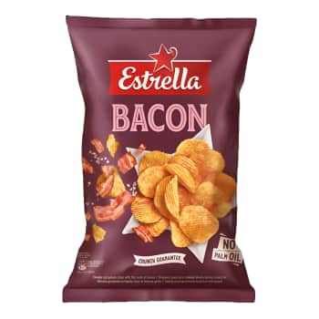Čipsi ESTRELLA ar bekona garšu 130g