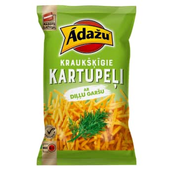 Čipsi ĀDAŽU kraukšķ.kartupeļi diļļu 100g