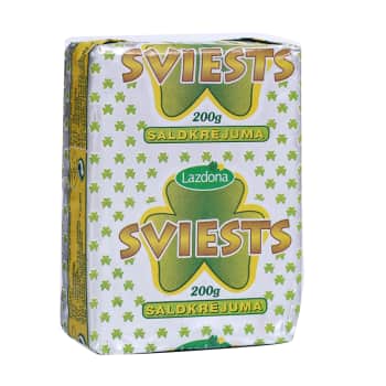 Sviests LAZDONAS PIENS saldr. 82% 200g