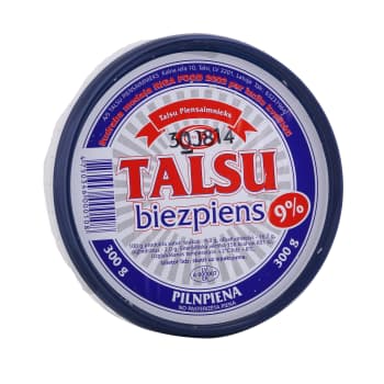 Biezpiens TALSU 9% 300g