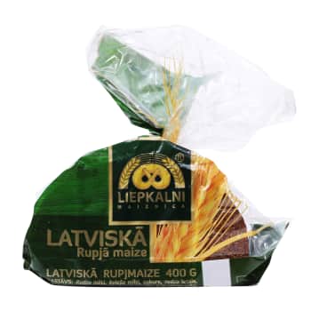 Rupjmaize Liepkalni Latviskā 400g